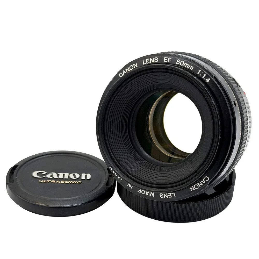 Canon EF 50mm f/1.4 USM Standard Prime Lens for EOS DSLR Cameras Made in Japan